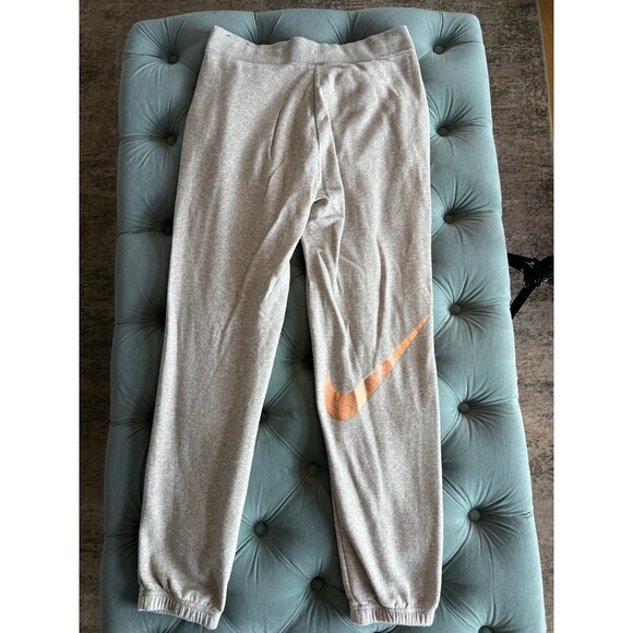 Vintage Y2K Nike women's sweatpants Medium Rose Gold Gray - Picture 8 of 9